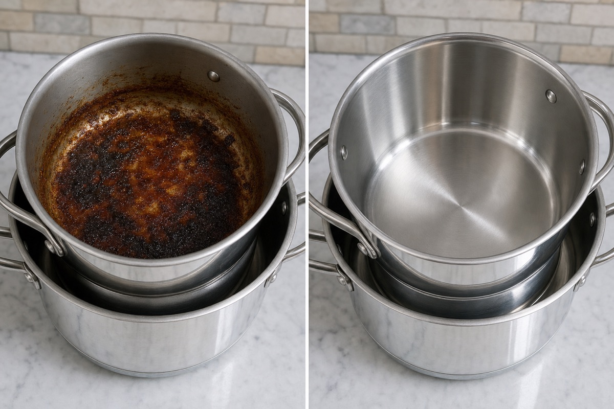 Annes Töpfe vorher/nachher