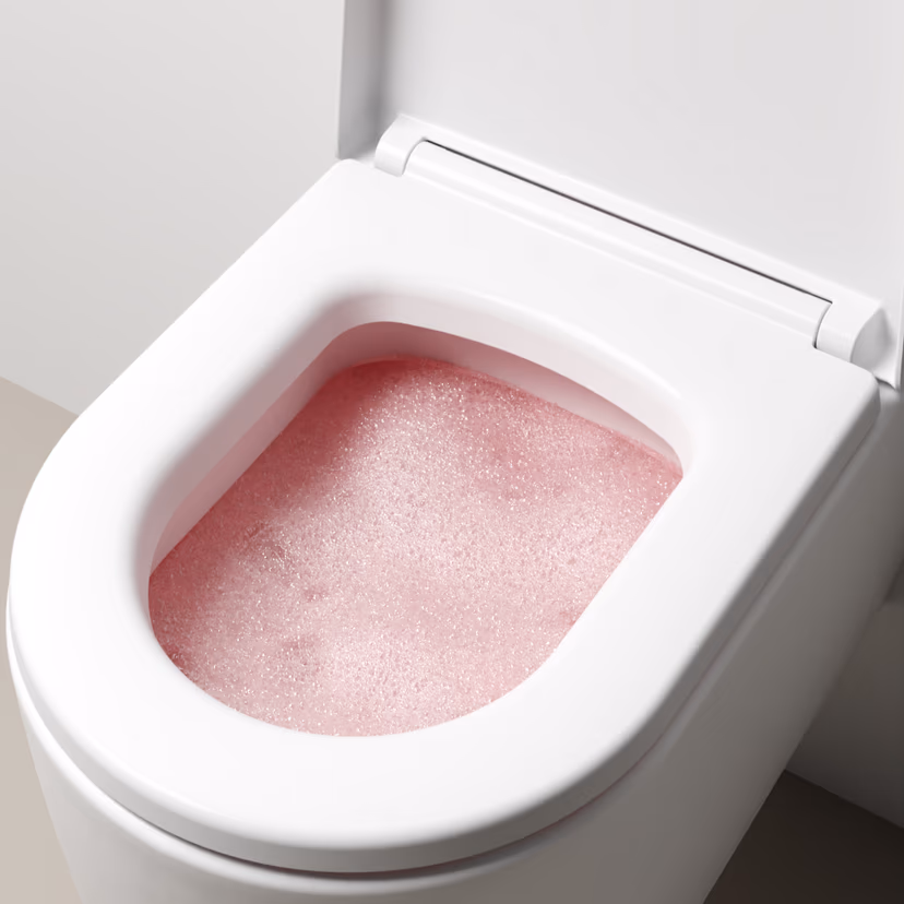 WC-Schaum Anwendung